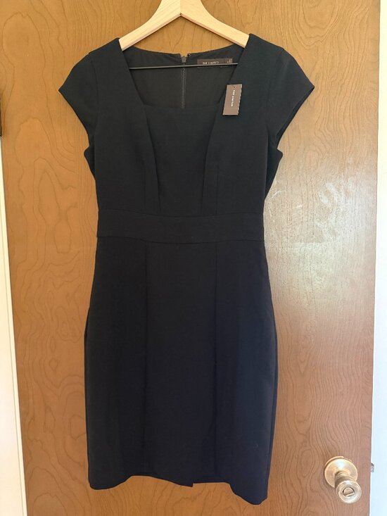 The Limited Dresses & Skirts - NWT The Limited LBD Cap Sleeve Dress 90s Minimalism Whimsigoth French Girl
